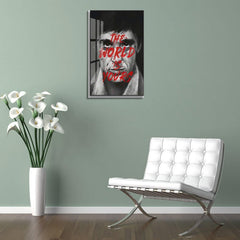 The World Is Yours - Scarface Inspired Canvas Art | Premium Movie Poster
