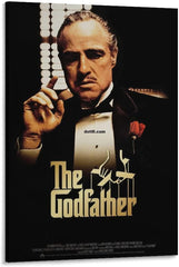 The Godfather Classic Movie Poster Canvas Wall Art Decoration Prints for Living Room Home Bedroom Decor Painting