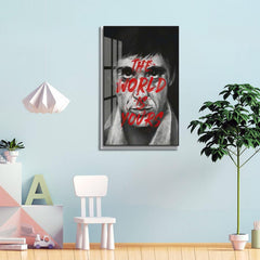 The World Is Yours - Scarface Inspired Canvas Art | Premium Movie Poster