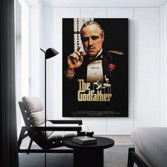 The Godfather Classic Movie Poster Canvas Wall Art Decoration Prints for Living Room Home Bedroom Decor Painting