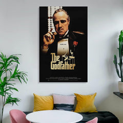 The Godfather Classic Movie Poster Canvas Wall Art Decoration Prints for Living Room Home Bedroom Decor Painting